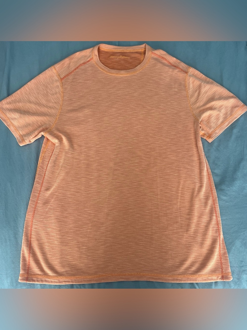 Tommy Bahama Short Sleeve Tee in Orange Size L